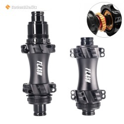 Buje FLASH™️ MTB de 330g, sistema de trinquete, Center Lock, 24/24 agujeros, compatible con radios de carbono CSK01/02/03